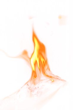 real fire effect overlay